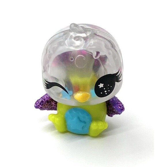 Hatchimals CollEGGtibles Cosmic Candy Rare Sprinkle Penugula Green Figure - Picture 1 of 2